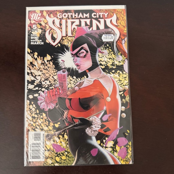 Gotham City Sirens #5 (2009) Harley Quinn Cover - Paul Dini DC Comics - Picture 1 of 2